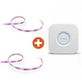 Produktbild: Philips Hue Lightstrip Set Plus 2m Basis + 1m Erweiterung & Bridge