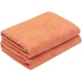 Produktbild: Zollner Duschtücher,, Terracotta, Textil, 70x140 cm, Oeko-Tex® Standard 100, Badtextilien, Duschtücher