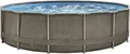 Produktbild: Summer Waves Rundpool Active Frame Swimmingpool Ø 457 x 106 cm, braun