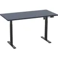 Produktbild: VCM Schreibtisch E-Lona (anthrazit/schwarz, 160 x 80 cm)