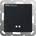 Produktbild: Gira 2376005 Bewegungsmelder-Sensor, Sensotec ohne Fernbedienung, System 55, schwarz matt