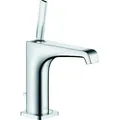Produktbild: hansgrohe AXOR Citterio E  Einhebel Waschtischmischer 125 mit Zugstangen-Ablaufgarnitur, 36100000, Farbe: Chrom