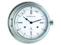 Produktbild: Hermle Schiffsuhr massiv Messing vernickelt mechanisches Schlagwerk
