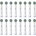 Produktbild: 16x Oral-B Pro Cross Action elektrische Zahnbürstenköpfe weiß 100%