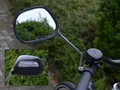 Produktbild: Fahrradspiegel 2er-Set mit weißem Reflektor  Links + Rechts Neu