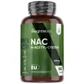 Produktbild: N A C - 180 Aminosäuren Kapseln - gesundes Leber - für Männer & Frauen - Vegan