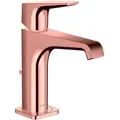 Produktbild: hansgrohe AXOR Citterio E  Einhebel Waschtischmischer 125 mit Hebelgriff mit Ablaufgarnitur, 36110300, Farbe: Polished Red Gold