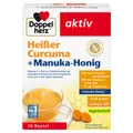 Produktbild: Queisser Pharma GmbH & Co. KG DOPPELHERZ heißer Curcuma+Manuka-Honig Granulat 100 g 18129361