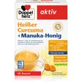 Produktbild: Doppelherz Heißer Curcuma + Manuka - Honig Säckchen zur Unterstützung des Immunsystems 10 St.