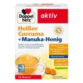 Produktbild: Doppelherz heißer Curcuma + Manuka-Honig Granulat, 10 St PZN 18129361✅