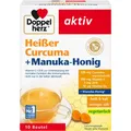 Produktbild: DOPPELHERZ heißer Curcuma+Manuka-Honig Granulat 10 St PZN 18129361
