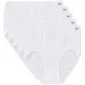 Produktbild: Speidel Taillenslip Basic 9826 Stretch Cotton (Vorteils-Pack, 5-St., 5er-Pack, 10er-Pack) Damen Schlüpfer mit Gummibund Taillenslips weiß 42