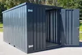 Produktbild: Container Werkzeugcontainer Blechcontainer verzinkt Anthrazit RAL 7016 mit Boden