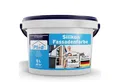 Produktbild: plid Fassadenfarbe Silikon Fassadenfarbe Weiß Außen Matt Außenwandfarbe, Schnelltrocknend