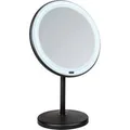 Produktbild: Wenko LED Stand-Kosmetikspiegel Onno 13,5 cm x 20 cm x 34 cm Schwarz