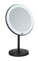 Produktbild: LED Stand-Kosmetikspiegel Mod. Onno Schwarz mit Touch-Funktion