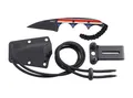 Produktbild: CRKT Minimalist Wharncliffe Urban Sunset Full Tang Neck Knife 42a D2 G10  2385G