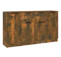 Produktbild: vidaXL Sideboard Sideboards 3 Stk. Räuchereiche Holzwerkstoff (3 St)