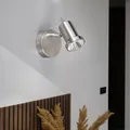 Produktbild: LED Wand Leuchte Schlaf Zimmer Spot Beleuchtung silber Strahler Big Light