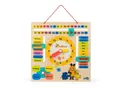 Produktbild: Legler Lernspielzeug small foot 10496 - Die Maus Lernuhr mit Kalender