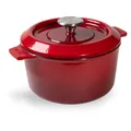 Produktbild: Woll Iron, Topf mit Deckel, Chili Red Ø 24 cm, 11 cm hoch, 4,2 Liter