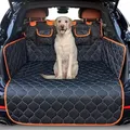 Produktbild: JOEJOY Kofferraumschutz Hund Seitenschutz Universal Schwarz Orange 185x105 cm