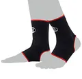 Produktbild: BAY® 2X elastische Fußbandagen, Fußgelenkbandagen, schwarz, Größe XL