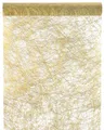 Produktbild: Tischläufer mit Wimpel aus Metall Sonstiges Gold 5 mètres x 30 cm