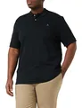 Produktbild: Marc OߴPolo Herren Kurzarm-Poloshirt aus Bio-Baumwolle Regular Fit, Schwarz (Black), L