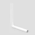 Produktbild: Sanit Spülrohrbogen weiss D 50/44mm L 39/35cm