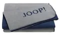 Produktbild: JOOP! Plaid / Wohndecke UNI-DOUBLEFACE | Silber-Navy