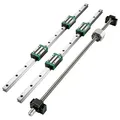 Produktbild: VEVOR Linearführung Linearschiene Führungsschiene RM1605-1000mm Kugelumlaufspindel Set 2stk HGR20-1000mm