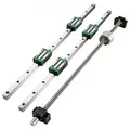 Produktbild: VEVOR Linearführung Linearschiene Führungsschiene RM1605-1000mm Kugelumlaufspindel Set 2stk HGR20-1000mm