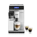 Produktbild: De'Longhi Autentica Cappuccino ETAM 29.660.SB Kaffeevollautomat mit LatteCrema Milchsystem, Cappuccino und Espresso auf Knopfdruck, Digitaldisplay mit Klartext, 2-Tassen-Funktion, silber