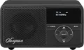 Produktbild: SANGEAN DDR-7X – Kompaktes, tragbares Digital-Radio mit DAB+/FM, Bluetooth, integriertem Akku, Echtholz-Gehäuse, Schwarz
