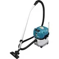 Produktbild: Makita VC004GLZ01, Zylinder-Vakuum, Trocken, Staubbeutel, 15 l, HEPA, 70 dB - Blau/Weiß