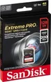 Produktbild: SanDisk Extreme PRO R200/W90 SDXC 128GB UHS-I U3 Class 10 - SDSDXXD-128G