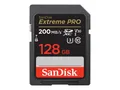 Produktbild: SanDisk SDXC Extreme PRO 128GB (R200 MB/s) + 2 Jahre RescuePRO Deluxe