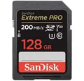 Produktbild: Sandisk 128 GB SDXC-Speicherkarte SDSDXXD-128G-GN4IN Speicherkarte (stoßsicher, Wasserdicht)