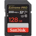 Produktbild: SanDisk Extreme Pro SDXC 128 GB - Speicherkarte - wasserdichtes Gehäuse -schwarz