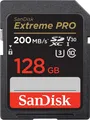 Produktbild: SanDisk Extreme PRO SDXC UHS-I Speicherkarte 128 GB V30 200 MB/s QuickFlow