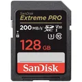 Produktbild: SanDisk Extreme PRO SDXC-Karte 128 GB Class 10 UHS-I stoßsicher, Wasserdicht