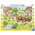 Produktbild: Ravensburger Puzzle Kinderpuzzle 24 Teile - Mein kleiner Bauernhof, Puzzleteile
