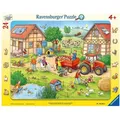 Produktbild: Ravensburger Puzzle Mein kleiner Bauernhof 24 Teile Rahmenpuzzle, 24 Puzzleteile