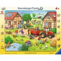 Produktbild: Ravensburger Puzzle 24 Teile Kinder Rahmen Puzzle Mein kleiner Bauernhof 06582, 24 Puzzleteile