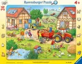 Produktbild: Ravensburger Verlag GmbH Konturenpuzzle Rahmenpuzzle Ravensburger Mein kleiner Bauernhof 24 Teile, Puzzleteile