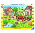 Produktbild: Ravensburger Verlag GmbH Puzzle Ravensburger Kinderpuzzle - 06582 Mein kleiner Bauernhof - Rahmenpuzzl, Puzzleteile