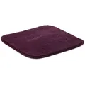 Produktbild: liebling Badematte Badteppich Santos, rutschhemmend beschichtet, schnell trocknend, Polyester, quadratisch, starke Saugfähigkeit, formstabil, in vielen Farben und Größen lila quadratisch | 50 cm x 45 cm