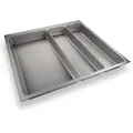 Produktbild: Besteckeinsatzorga-box Ii Maxi 462 X 509 Mm Silbergrau Besteckkasten Für 60er Nobilia-schubladen Bis Mitte 2013