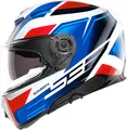 Produktbild: Schuberth S3 Storm, Integralhelm - Weiß/Blau/Rot/Schwarz - M (56/57) 4219005360